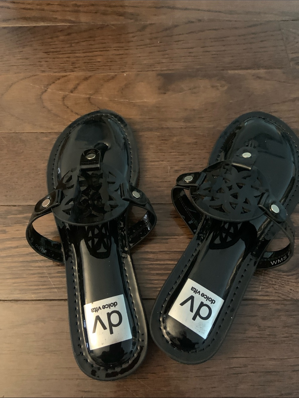 DV by Dolce Vita Dolce Vita Kids Black Jelly Sandals